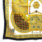 Hermes Scarf Carre 90 Silk White — view 5