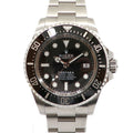 Rolex Ten Sea Dweller Dipsi Black SS Box and Paper Automatic Winding Watch