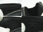 Louis Vuitton LV Porte-Monnaie Jour Monogram Eclipse Coin Case Black Gray — view 9