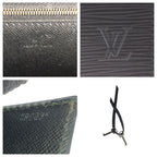 Louis Vuitton Epi Monceau 2-Way Black Silver Leather Shoulder Bag — view 4