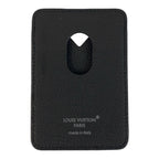 Louis Vuitton Damoflage Card Holder Magnet Magsafe Compatible Black Case — view 2