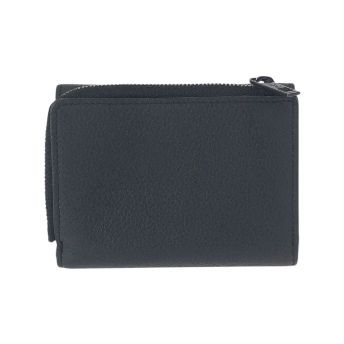 Louis Vuitton Aerogram Portefeuille Pilot Black Leather Folded Wallet Compact — view 2
