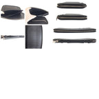 Louis Vuitton Taiga Atoll Black Silver Leather Wallet Organizer — view 9