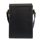 Gucci Horsebit Black Gold Leather Shoulder Bag Pochette — view 2