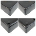 Gucci Horsebit Black Gold Leather Shoulder Bag Pochette — view 4