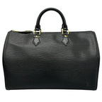 Louis Vuitton Boston Bag Speedy 35 Black Epi