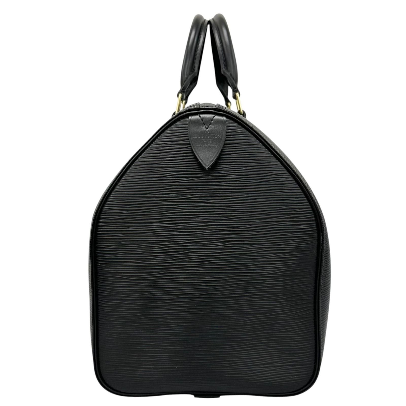 Louis Vuitton Boston Bag Speedy 35 Black Epi — view 3