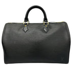Louis Vuitton Boston Bag Speedy 35 Black Epi — view 2
