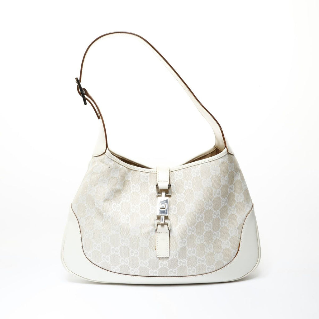 Gucci Shoulder Bag GG Canvas Jackie