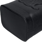 Celine Small Bucket Triomphe Leather Shoulder Bag — view 4