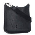 Hermes Evelyne TPM Taurillon Clemence Noir Shoulder Bag TPM