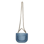 Chanel Quilted Denim Flap Shoulder Bag — view 2