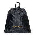 Chanel 22 Large Shiny Calfskin Backpack