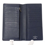 Louis Vuitton Wallet Epi Portefeuille Brazza Blue Marine Bifold — view 4
