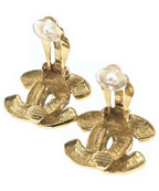 Chanel Earrings Gold — view 3