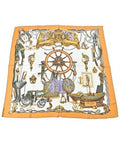 Hermes Bandana Scarf Yellow