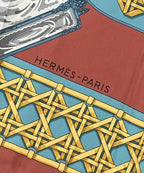 Hermes Bandana Scarf Orange — view 3