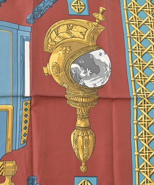 Hermes Bandana Scarf Orange — view 2