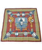 Hermes Bandana Scarf Orange