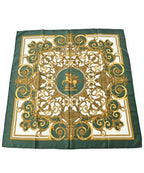 Hermes Bandana Scarf Green
