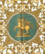 Hermes Bandana Scarf Green — view 2