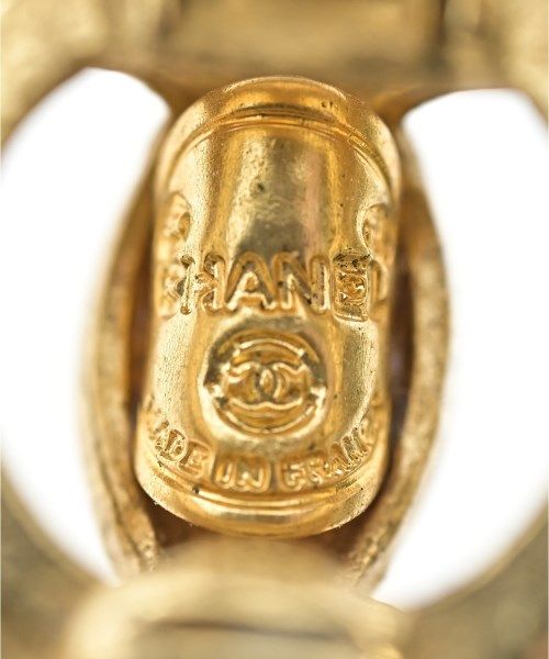 Chanel Earrings Gold — view 5
