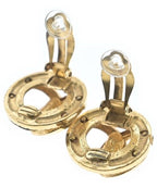 Chanel Earrings Gold — view 3