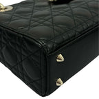 Dior Handbag Lady Black 2-Way — view 8