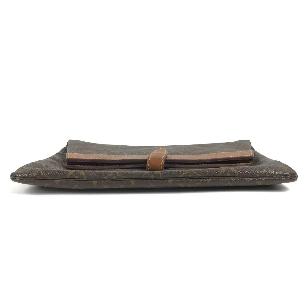 Louis Vuitton Clutch Pochette Prianto Monogram Canvas Brown — view 5