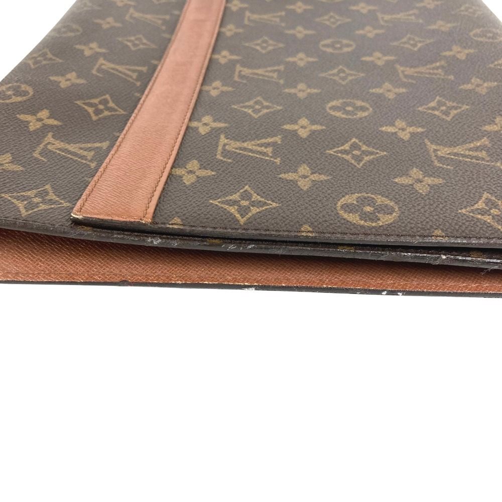 Louis Vuitton Clutch Porto Envelope Monogram Canvas Brown — view 7