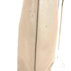 Fendi Shoulder Bag Logo F's Leather Beige — view 6