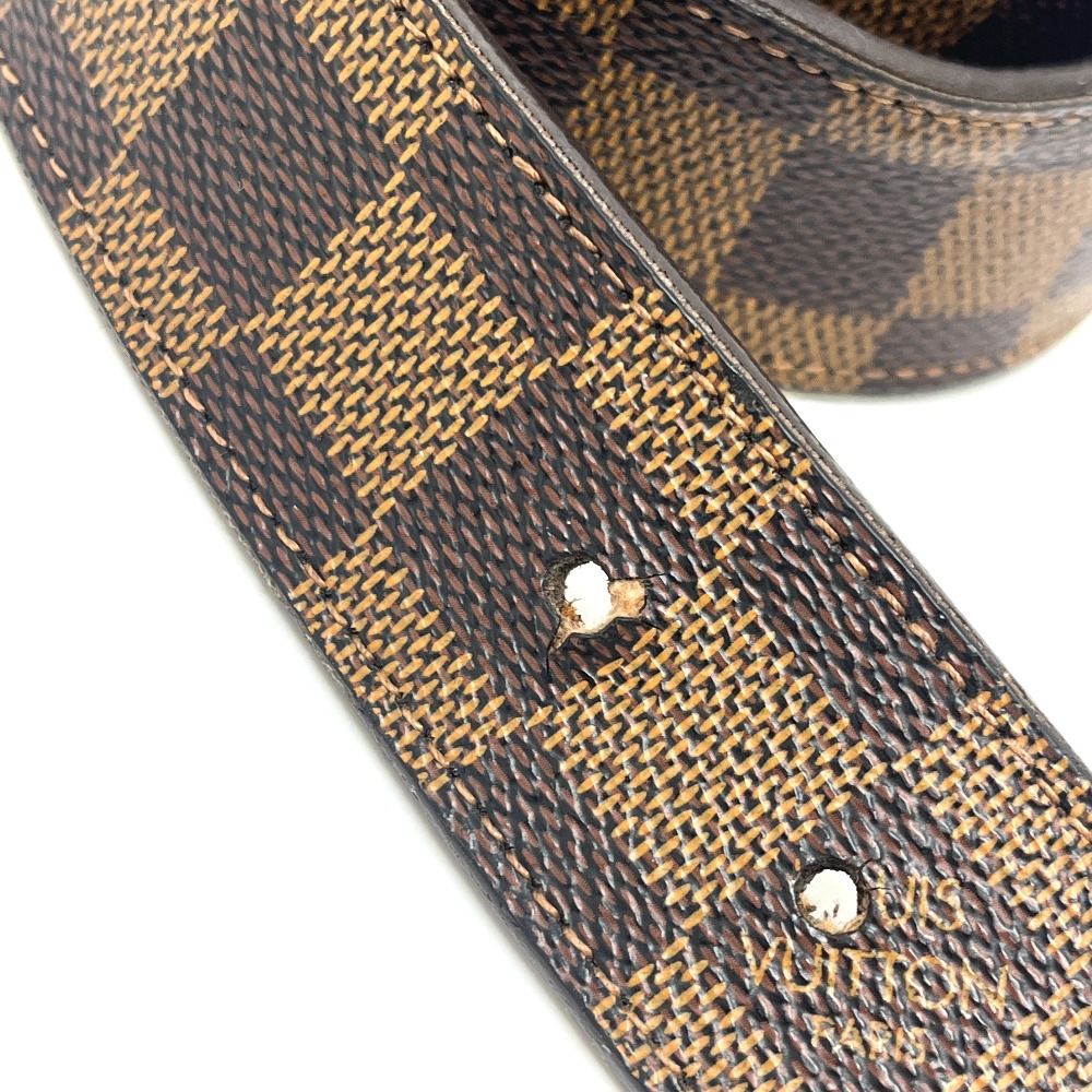 Louis Vuitton Belt Ceinture Enventure Damier Canvas Ebene — view 4