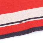 Louis Vuitton Tag Logo Stripe Red Scarf Eem — view 7