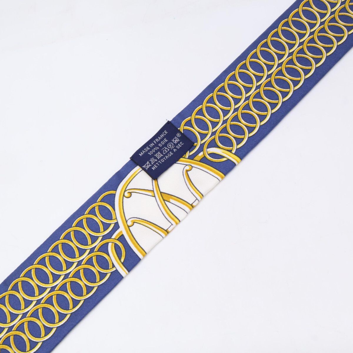 Hermes Lift Profile Silk Twilly Scarf — view 6