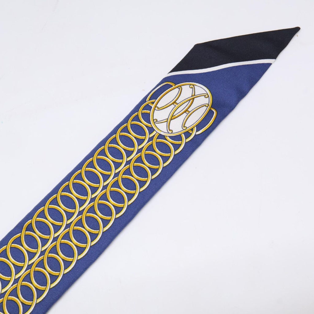 Hermes Lift Profile Silk Twilly Scarf — view 7