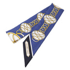 Hermes Lift Profile Silk Twilly Scarf