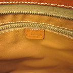 Celine Vintage Clutch Macadam All Over Pattern Patch Coating Beige — view 6