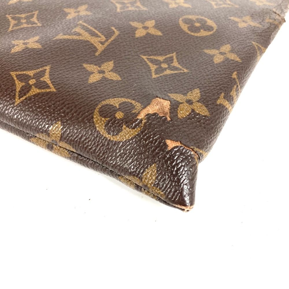 Louis Vuitton Clutch Pochette Discovery Monogram Macassar Canvas Brown — view 7