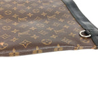 Louis Vuitton Clutch Pochette Discovery Monogram Macassar Canvas Brown — view 5