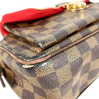Louis Vuitton Shoulder Bag Ravello GM Damier Canvas Ebene Brown — view 6