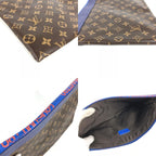 Louis Vuitton Clutch Pochette Apollo Monogram Canvas Brown — view 8