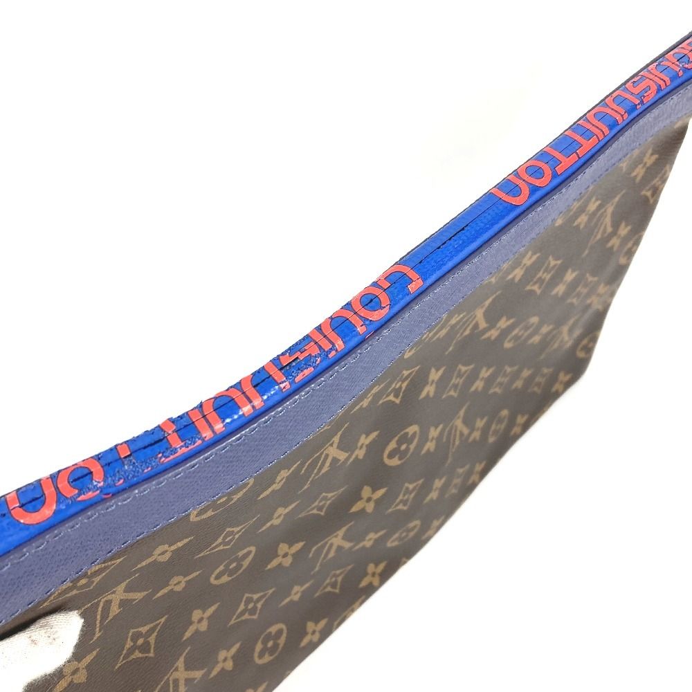 Louis Vuitton Clutch Pochette Apollo Monogram Canvas Brown — view 3