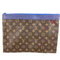 Louis Vuitton Clutch Pochette Apollo Monogram Canvas Brown