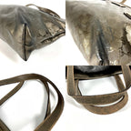 Gucci Shoulder Bag Imprime Logo GG Supreme Metallic Brown — view 7