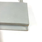 Hermes Shoulder Bag Valentin Leather Light Blue — view 7