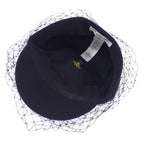 Dior Arty Nylon Veil Cap Hat — view 5