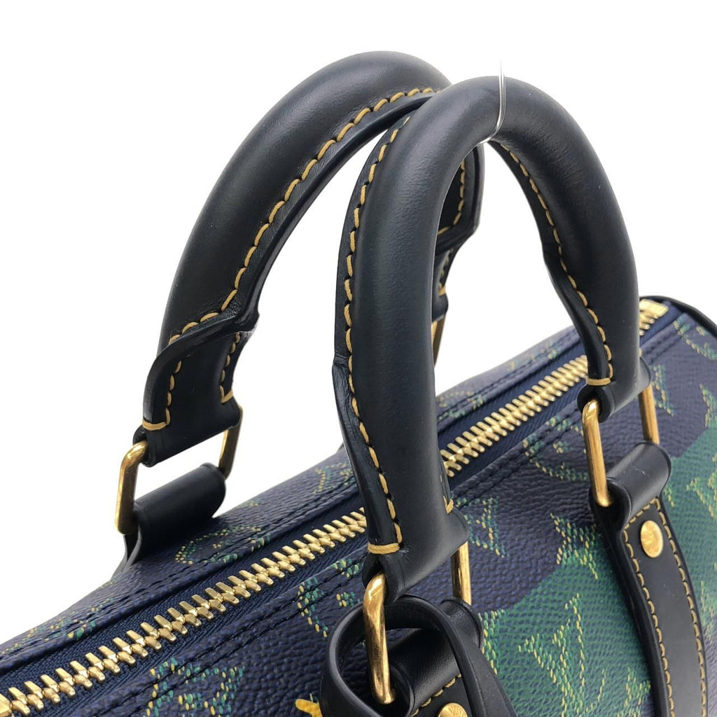 Louis Vuitton Monogram Heritage Keepall Bandouliere 25 cm Boston Bag — view 6
