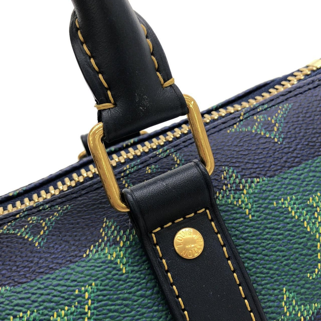 Louis Vuitton Monogram Heritage Keepall Bandouliere 25 cm Boston Bag — view 7