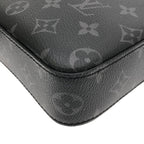 Louis Vuitton Monogram Eclipse Reverse Trio Messenger Shoulder Bag — view 3