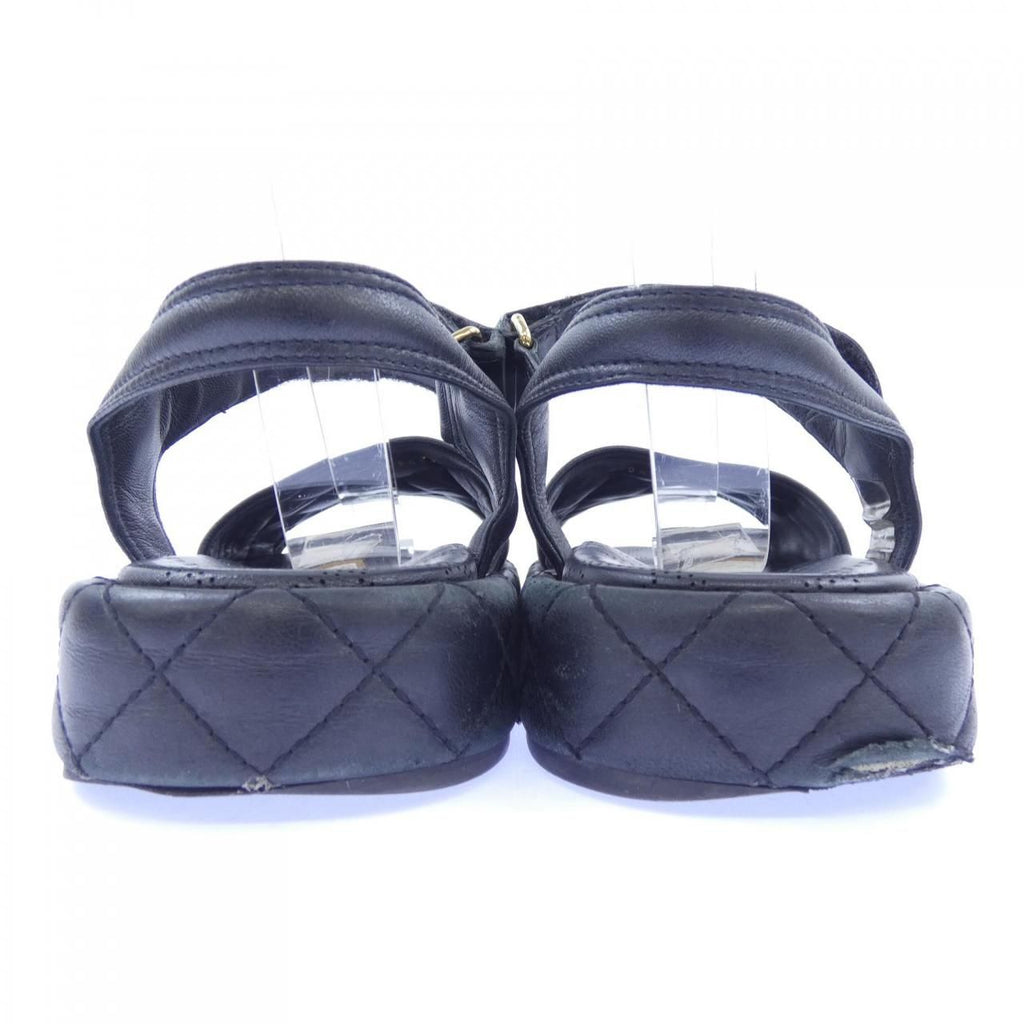 Chanel Sandals Black — view 5